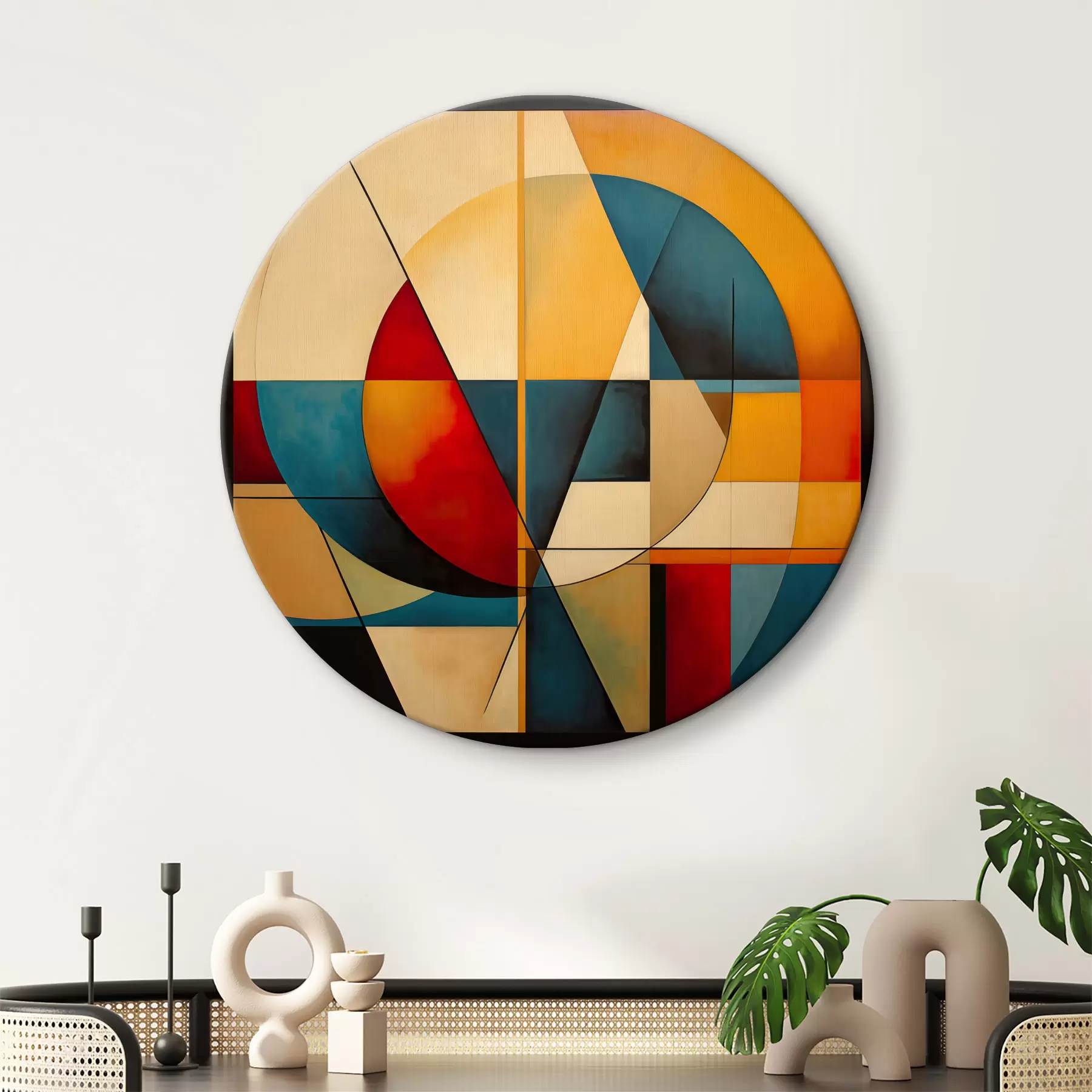  Peintures Résumé géométrique r38104