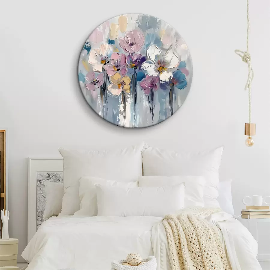  Schilderijen Abstracte bloemen r38643