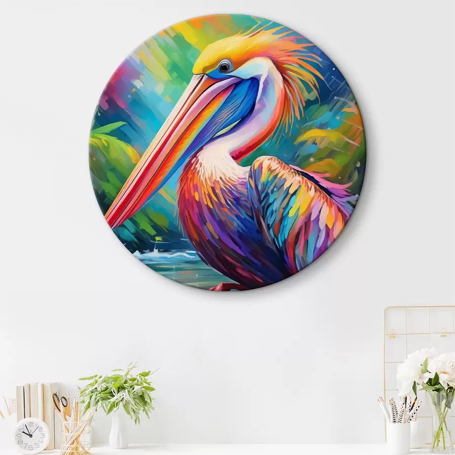  Schilderijen Kleurrijk plycan r39054