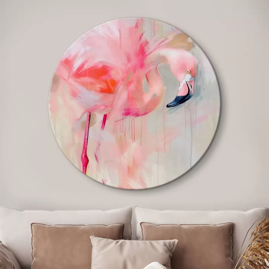  Peintures Oiseau flamant rose r39541