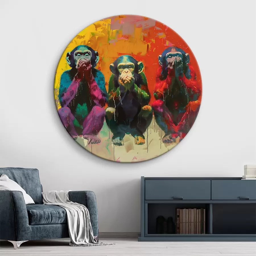  Schilderijen Drie apen r39689