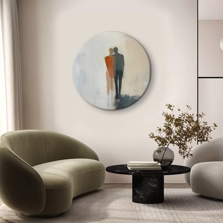  Schilderijen Paar, abstractie r39912