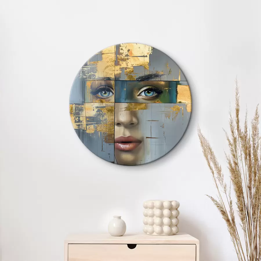  Schilderijen modern abstract portret r40240