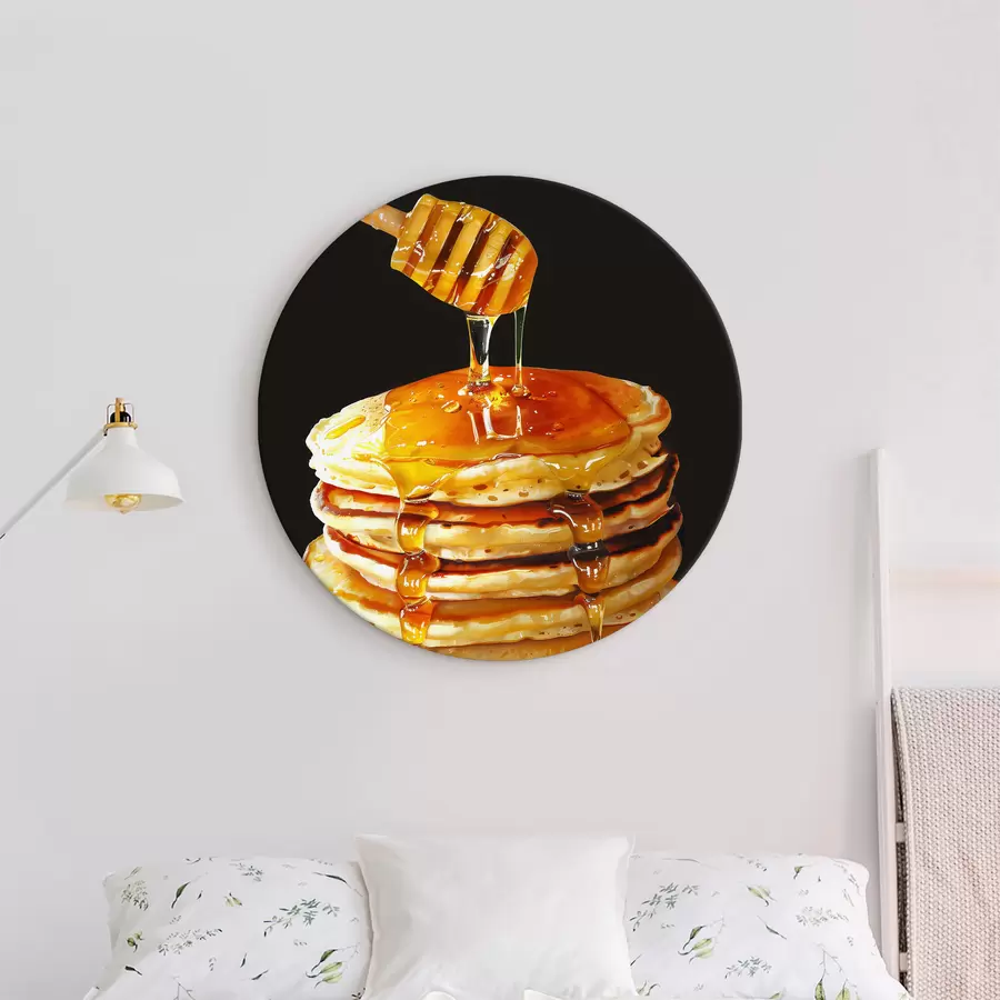  Schilderijen Pannenkoeken met honing r40374