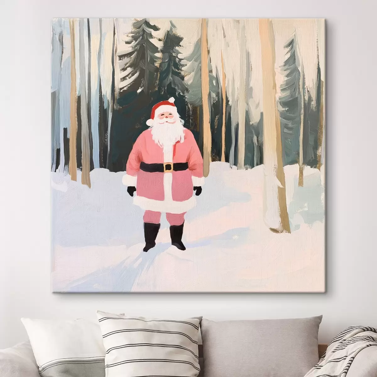  Peintures Le Père Noël dans la forêt de Noël s42103