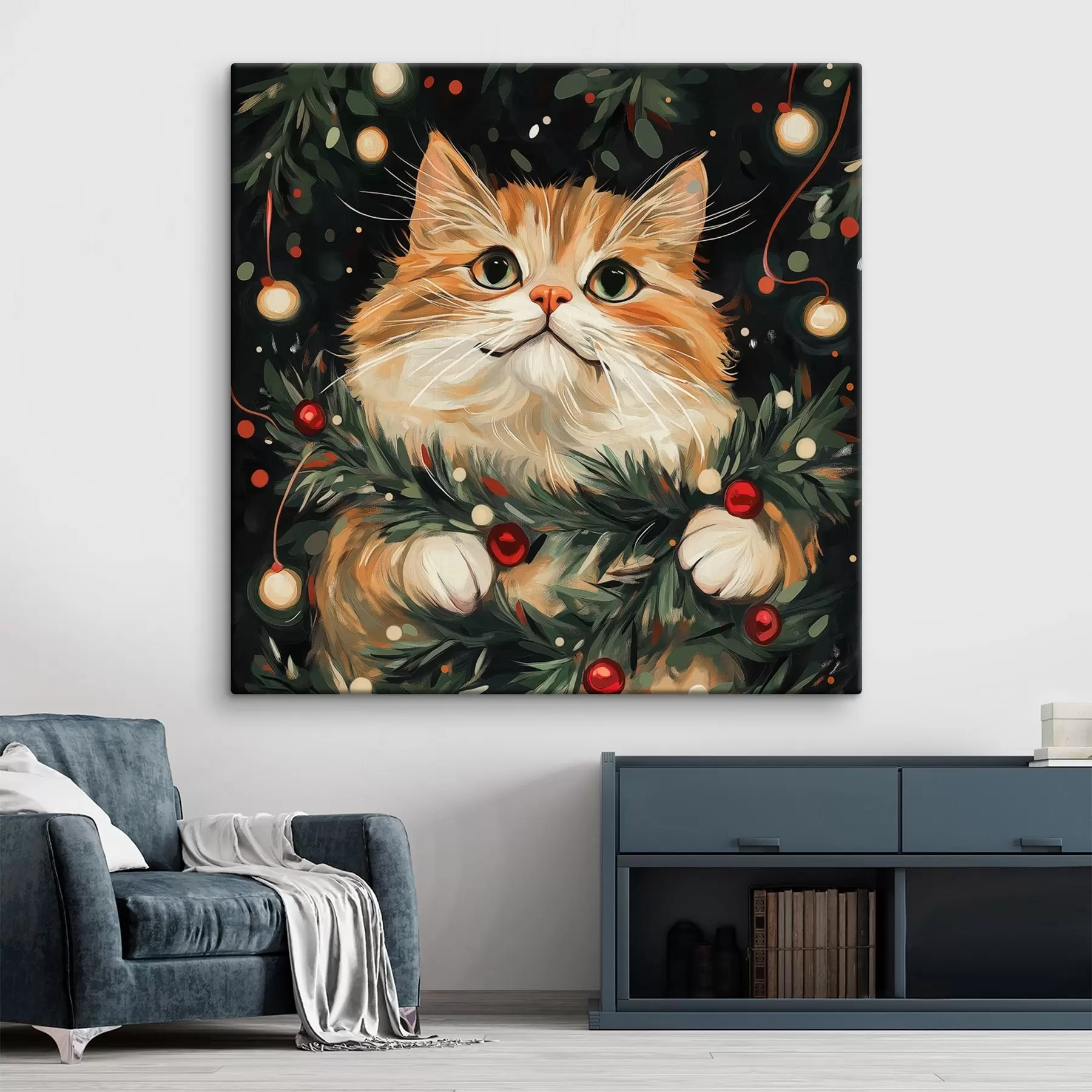  Peintures Chat du Nouvel An s42105