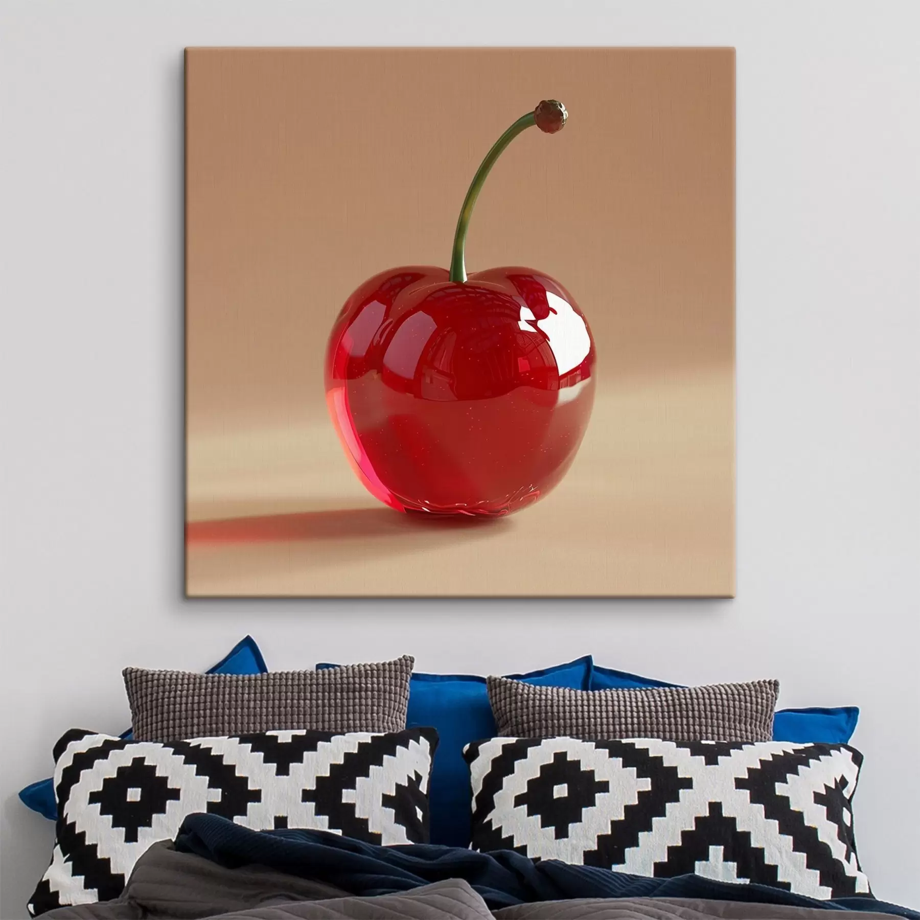  Peintures Fruits, cerises rouges mûres s42069