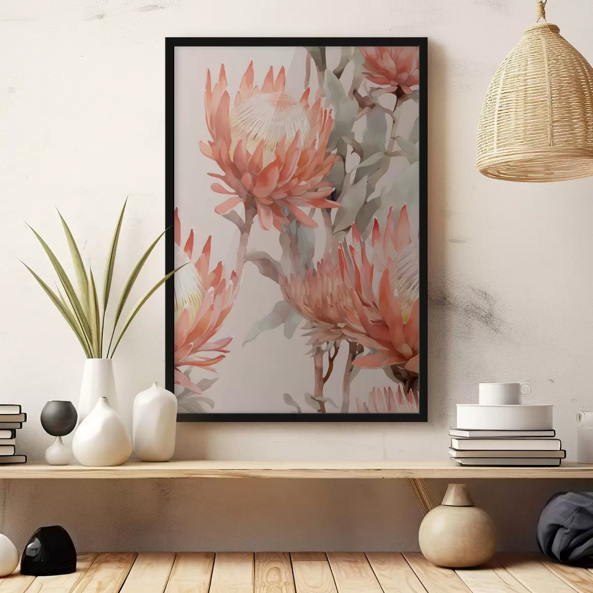 Affiche Gros plan sur les fleurs f37126