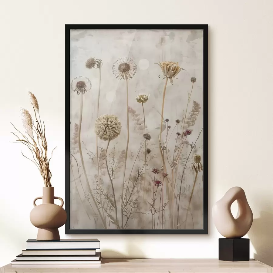 Papier peint photo Groupe de fleurs et de plantes f38629