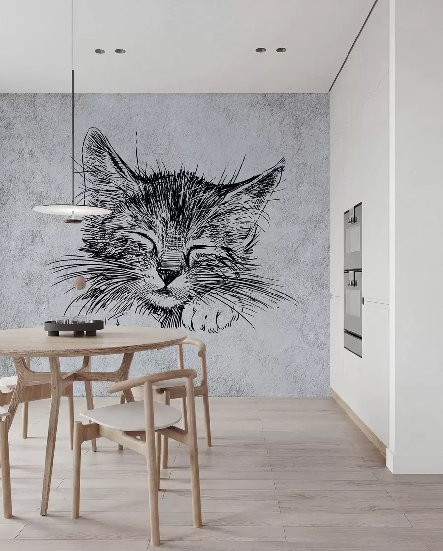 Papier peint photo Chat, carnivores félins u43536