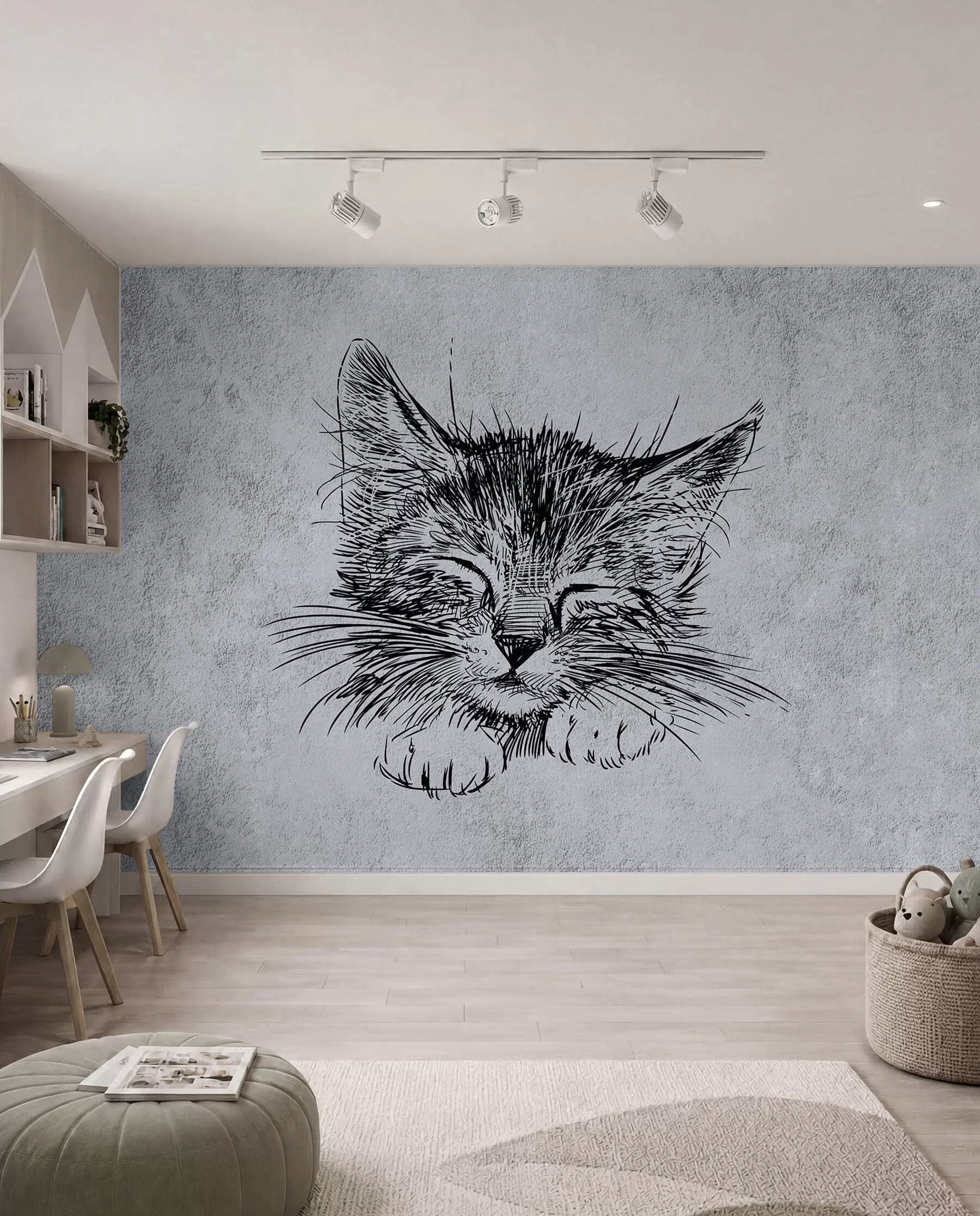 Fotobehang Kat, katachtigen van carnivoren u43536