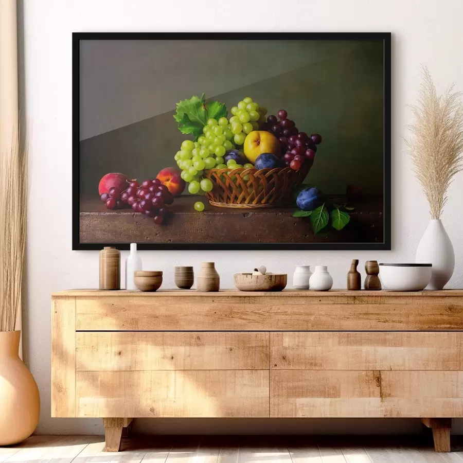 Fotobehang fruitmand f31114