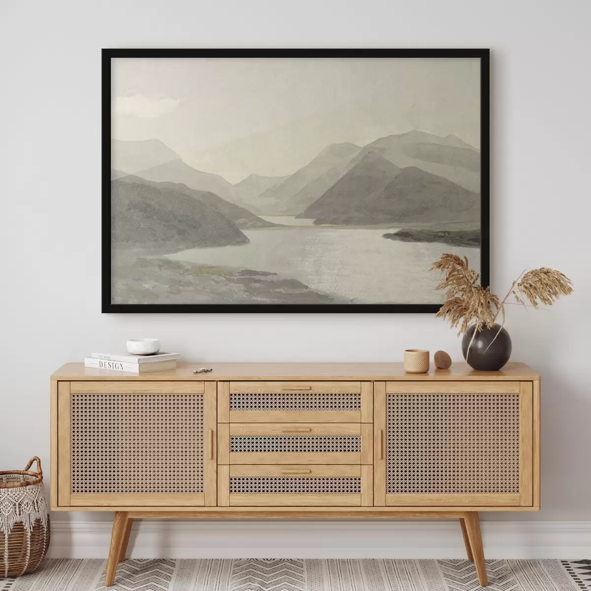 Poster Meer in de bergen f32629