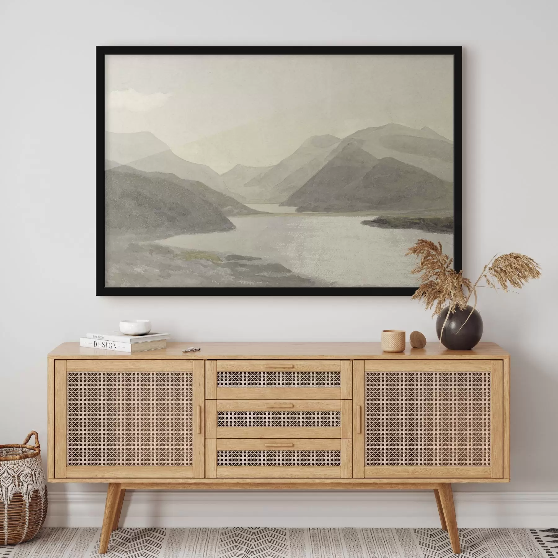  Schilderijen Meer in de bergen f32629