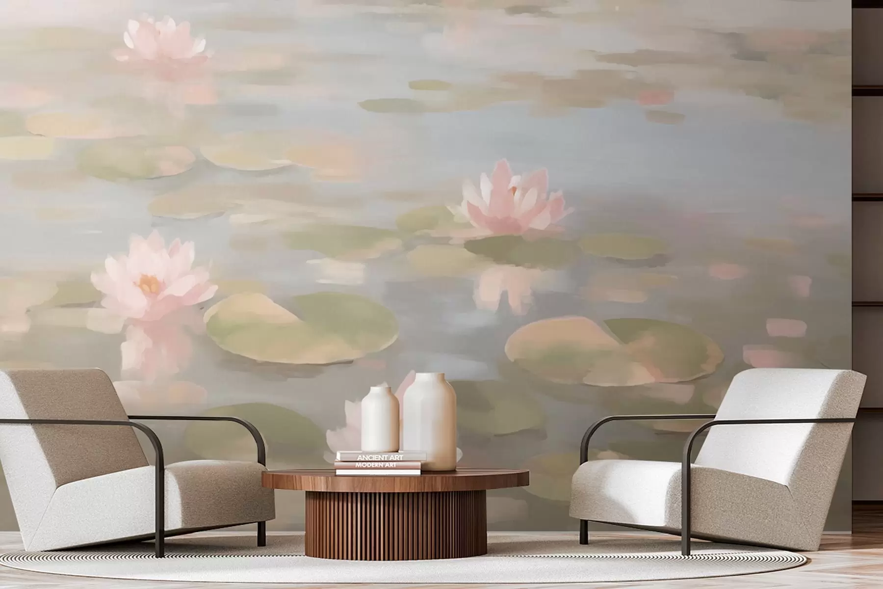 Fotobehang Waterlelie bloemen w08548v1