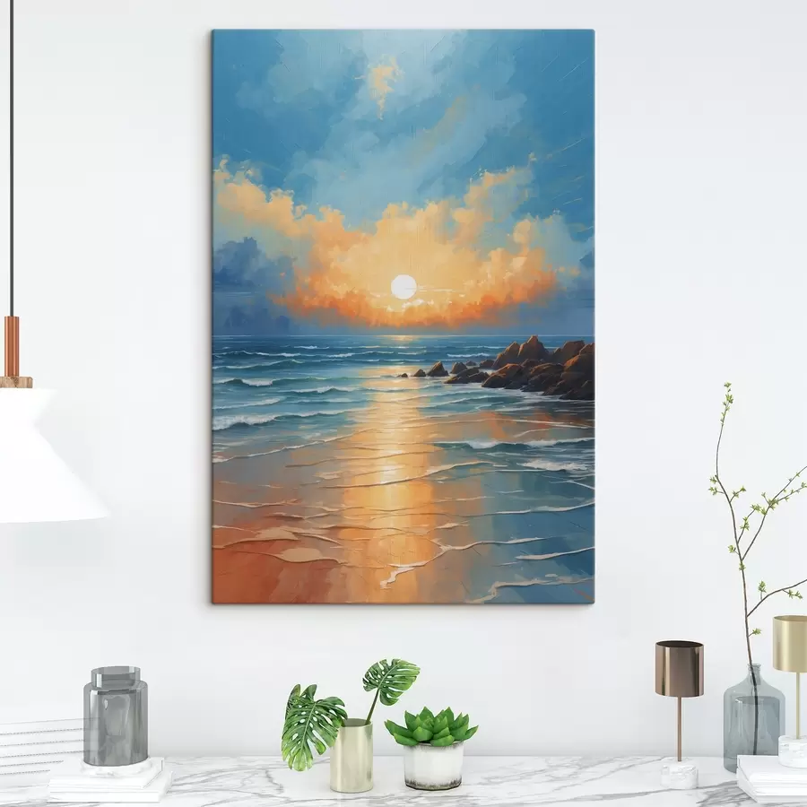  Peintures Mer et rochers s42093