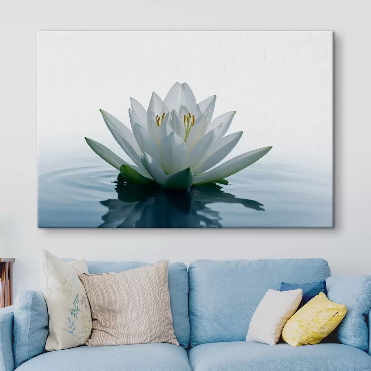  Schilderijen Lelie drijvend op water s42098