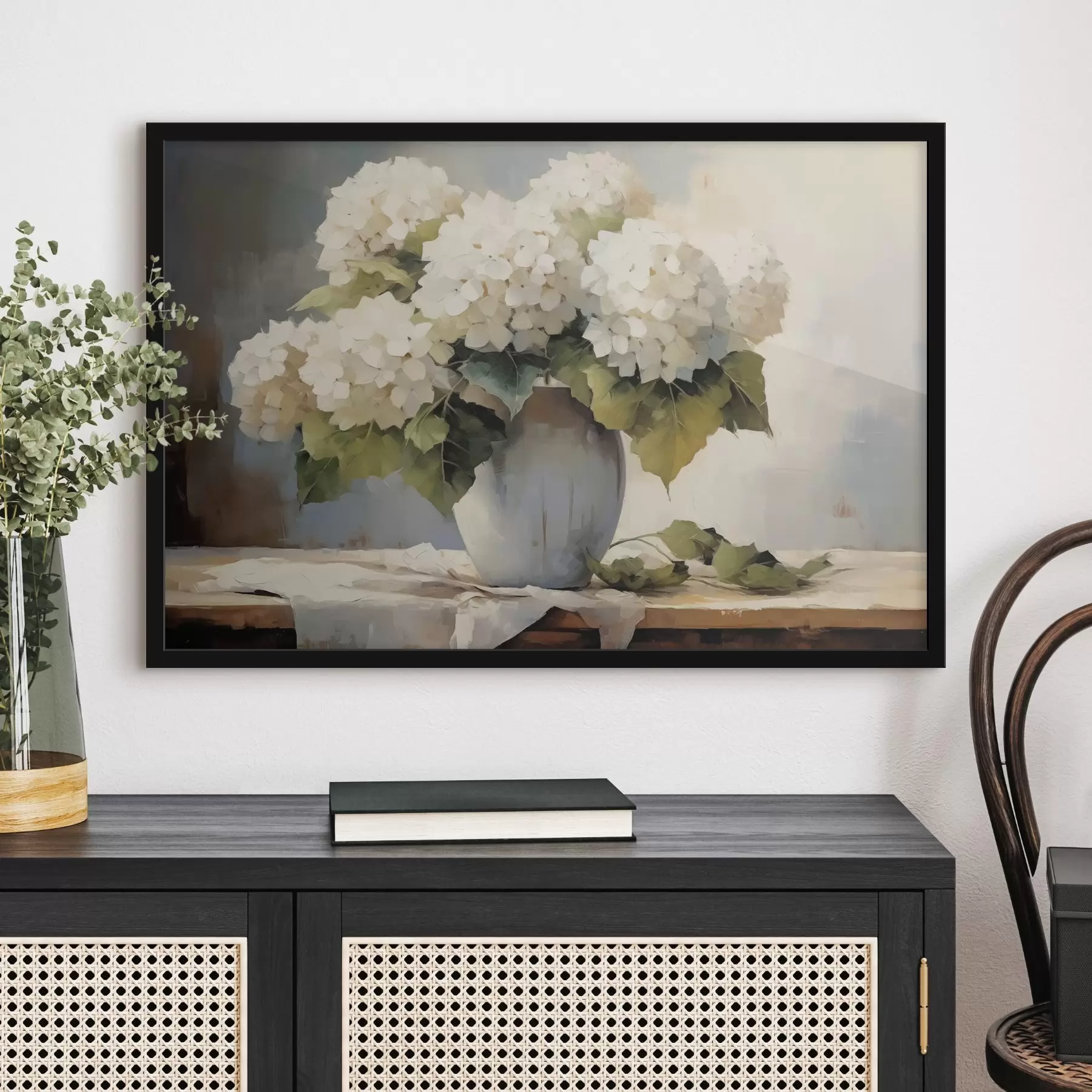  Peintures Vase avec des fleurs sur la table f41761