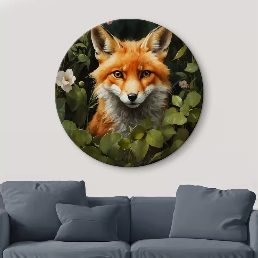  Schilderijen Vos in struiken r41777