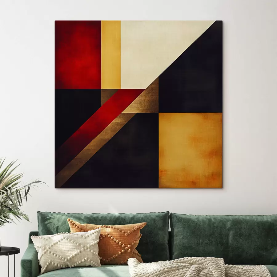  Peintures Abstraction géométrique s41991