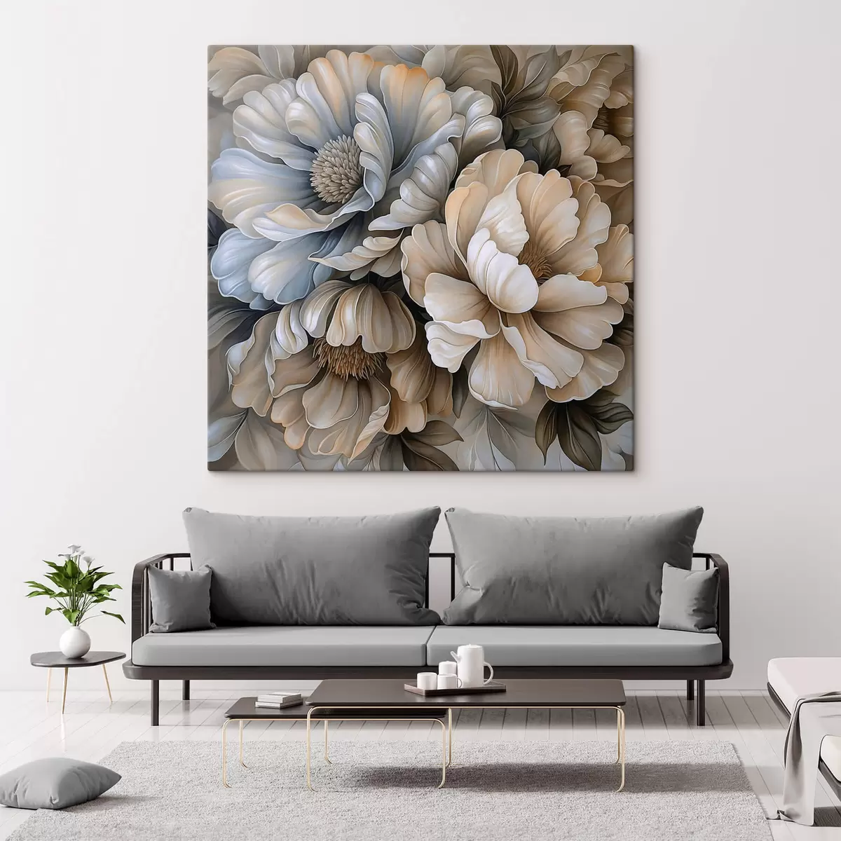  Peintures Bouquet de grandes fleurs s42108