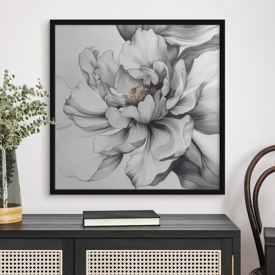 Papier peint photo Grande fleur abstraite f41990