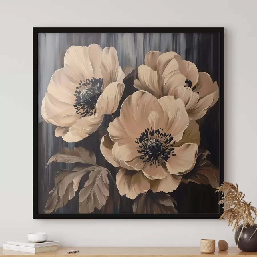 Papier peint photo Bouquet de grandes fleurs f42110