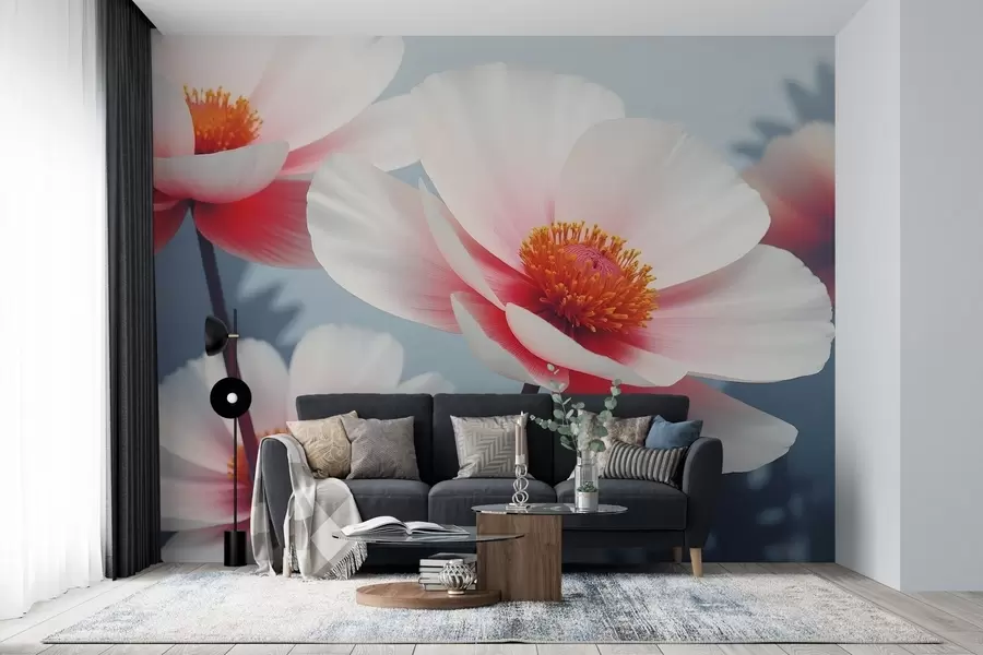 Fotobehang Kleurrijke bloemen w02612