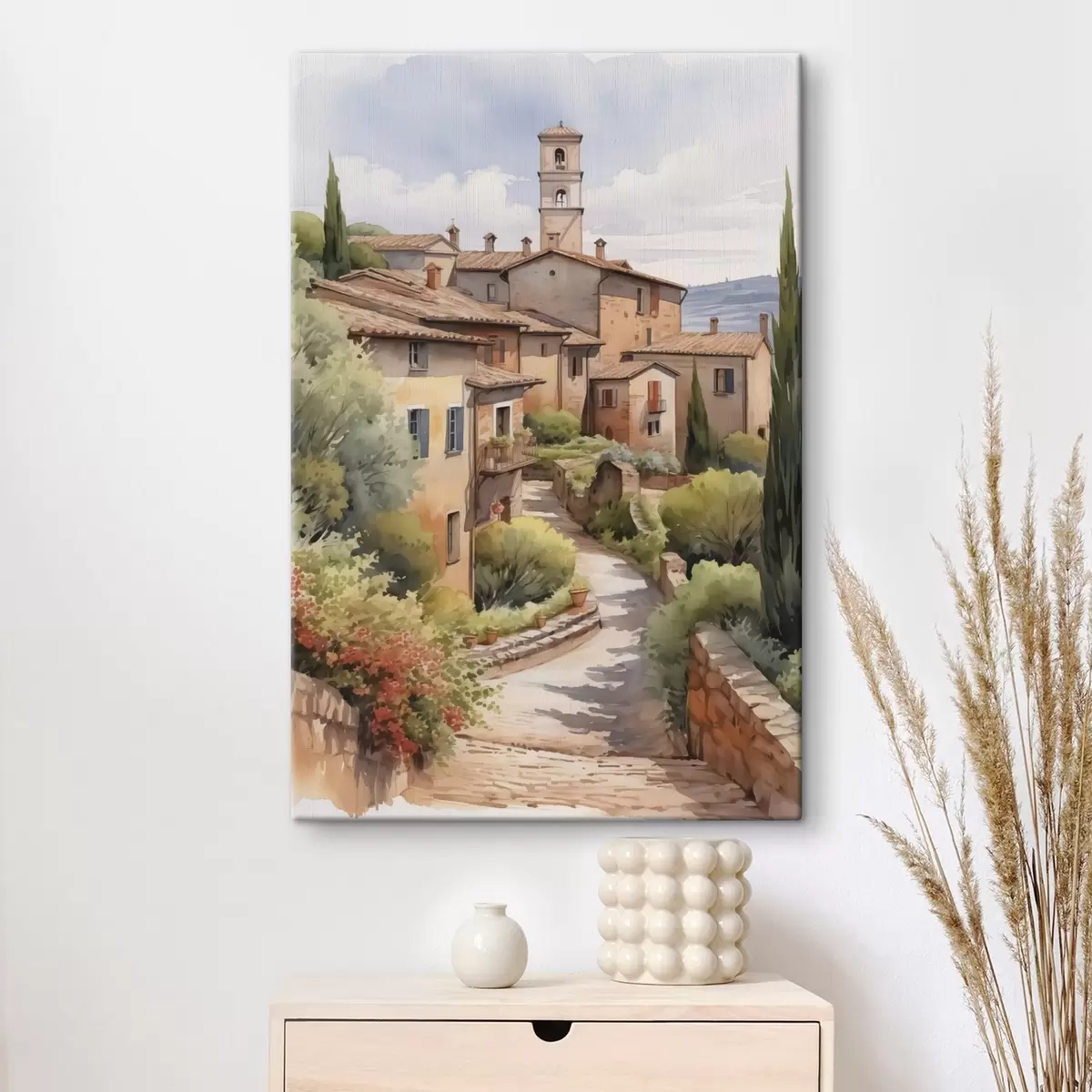  Peintures Imitation de rue de banlieue italienne aquarelle s42135