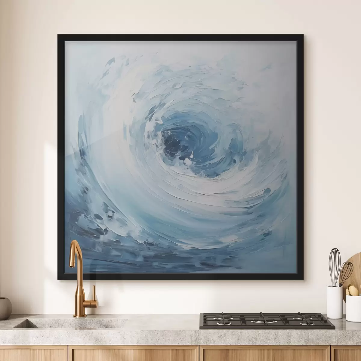 Affiche Vague abstraite, tourbillon f42136