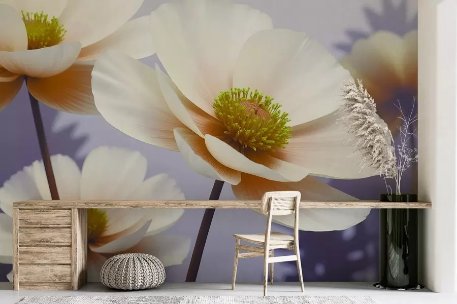 Fotobehang Kleurrijke bloemen w02612v1