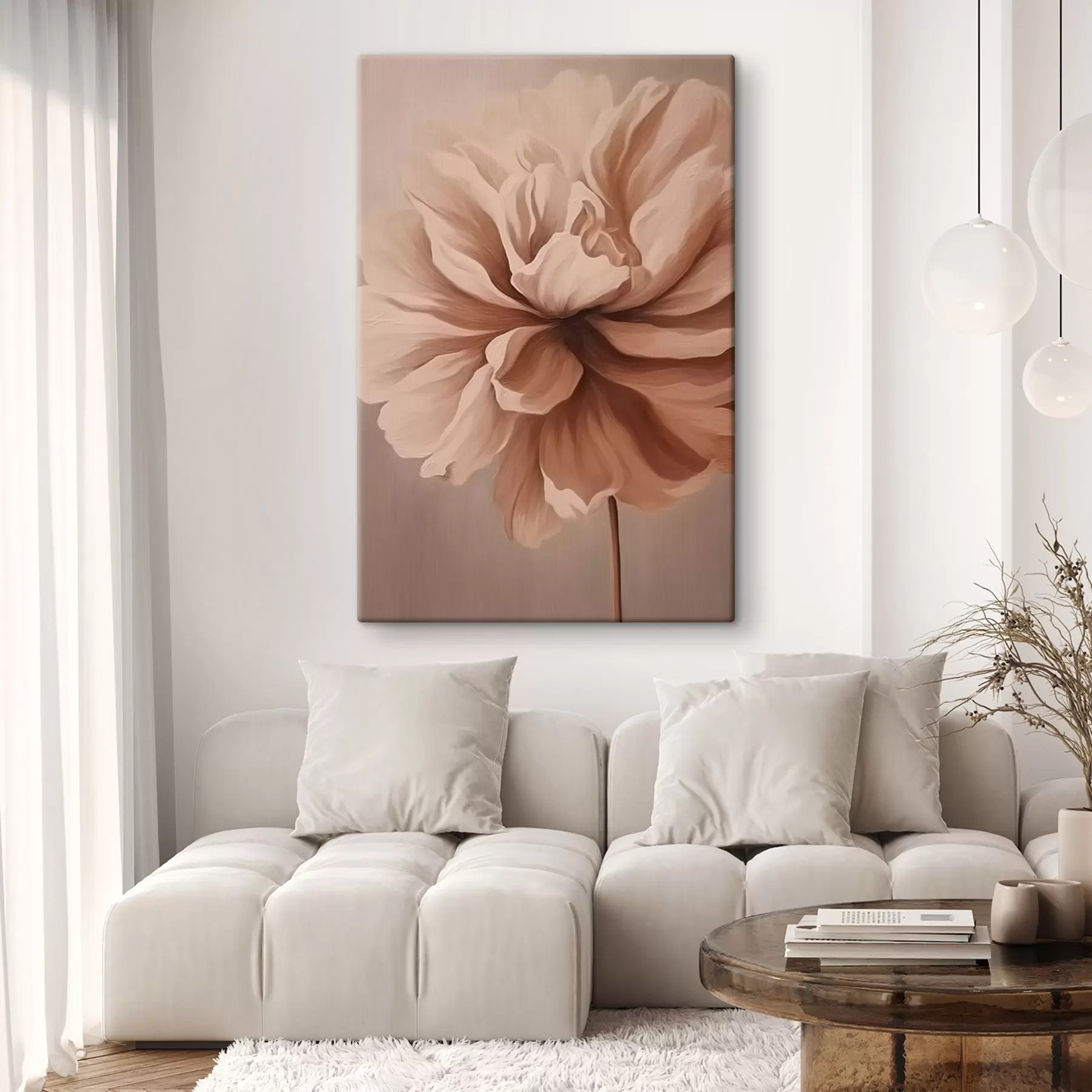  Peintures Une fleur délicate aux couleurs douces s42158