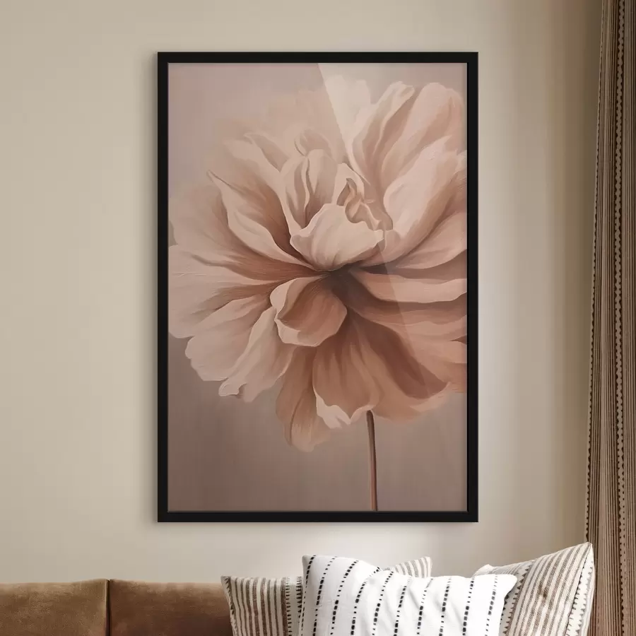 Fotobehang Een delicate bloem in zachte kleuren f42158