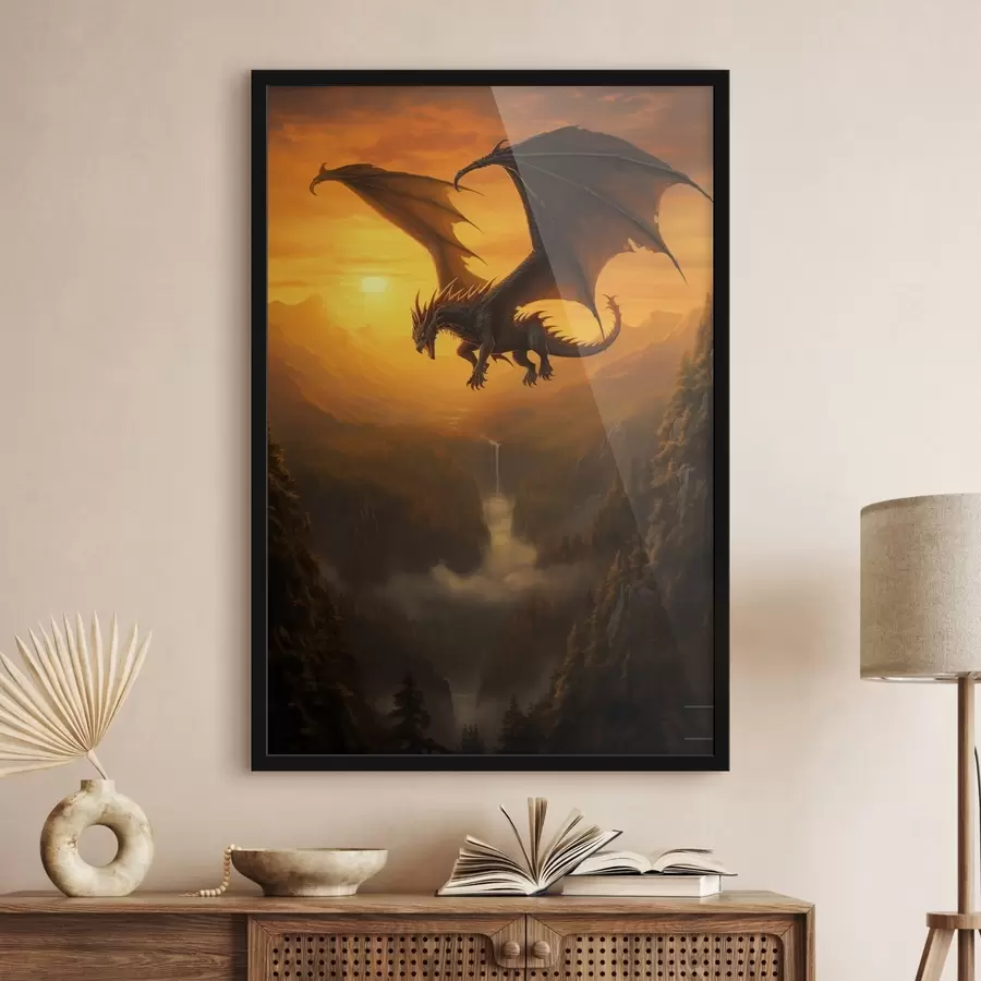 Papier peint photo Gardien des montagnes f42288