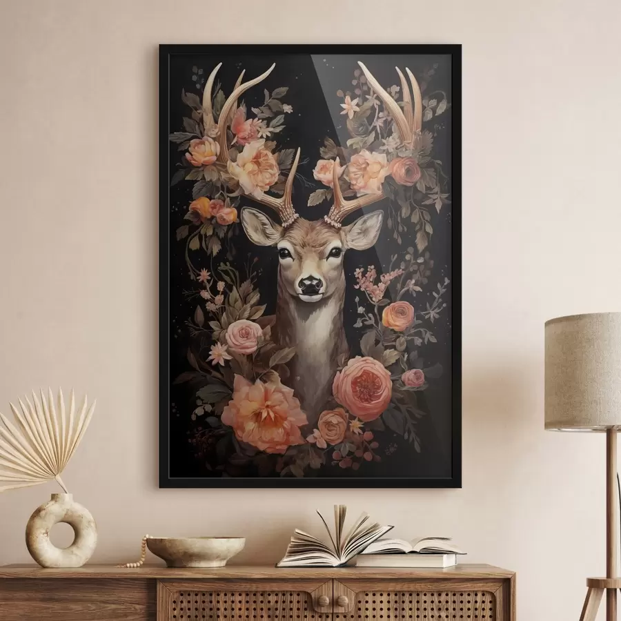 Fotobehang Ziel van het bos f42289