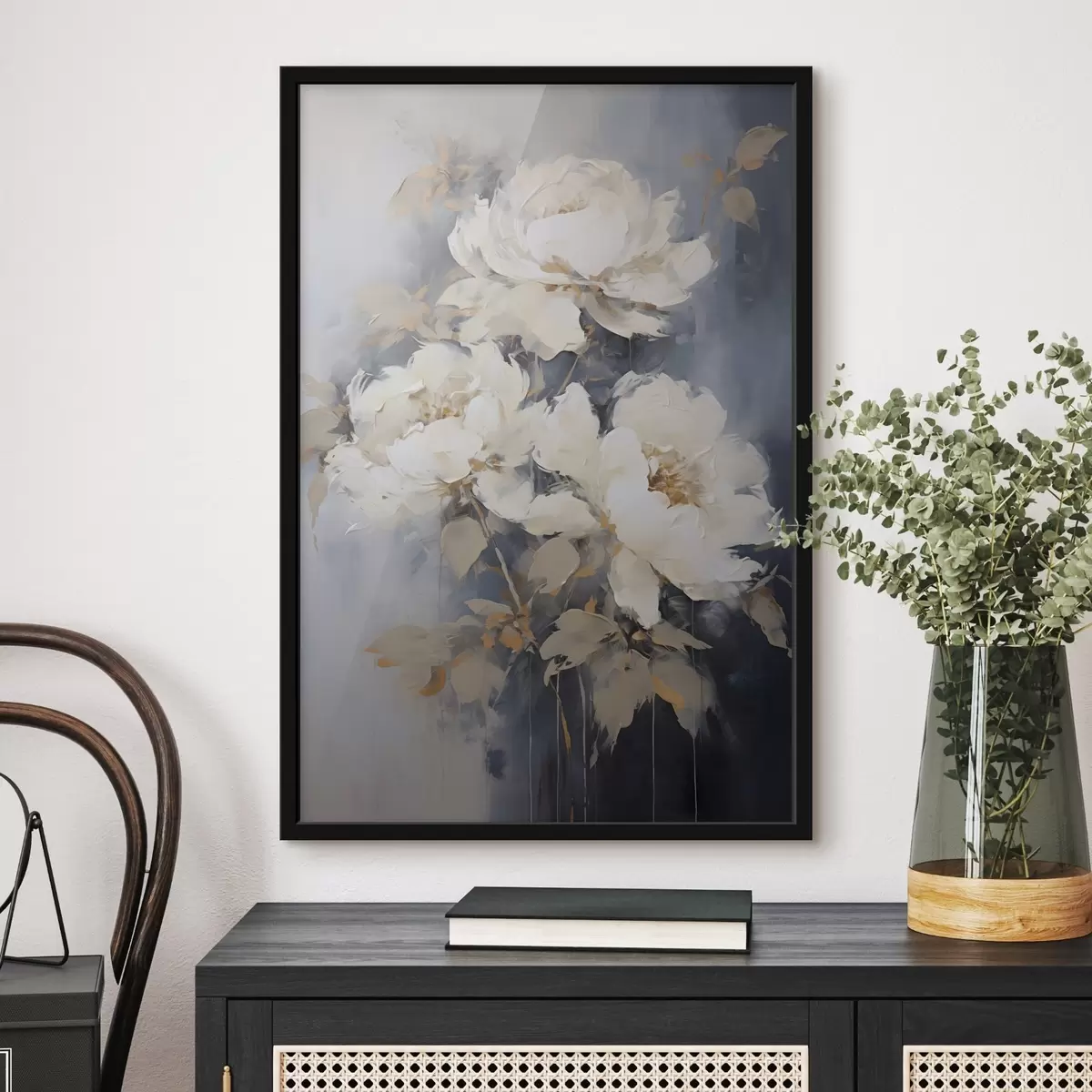 Poster Harmonie van bloemen f42291