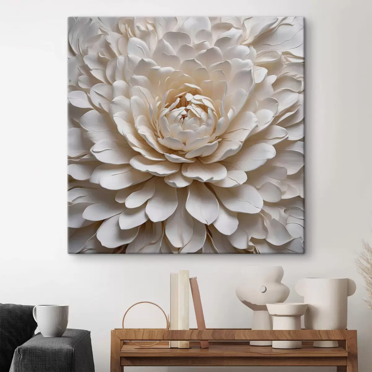  Peintures Grands pétales abstraits s42131