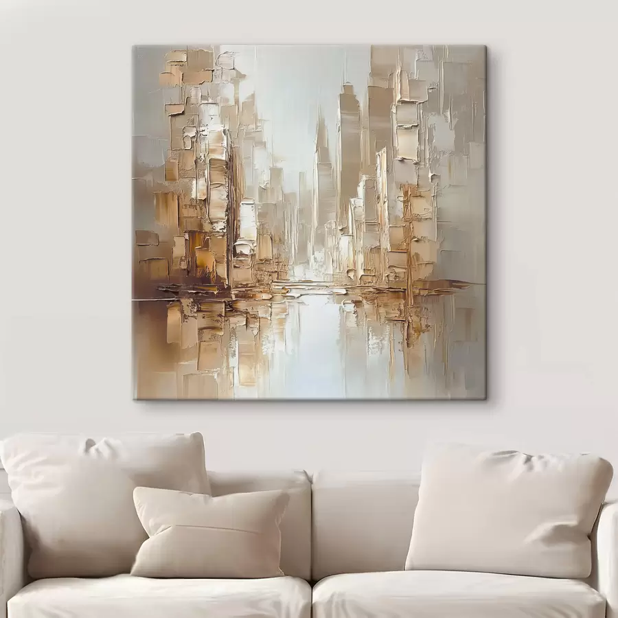  Peintures Abstraction avec imitation de coups de pinceau s42132