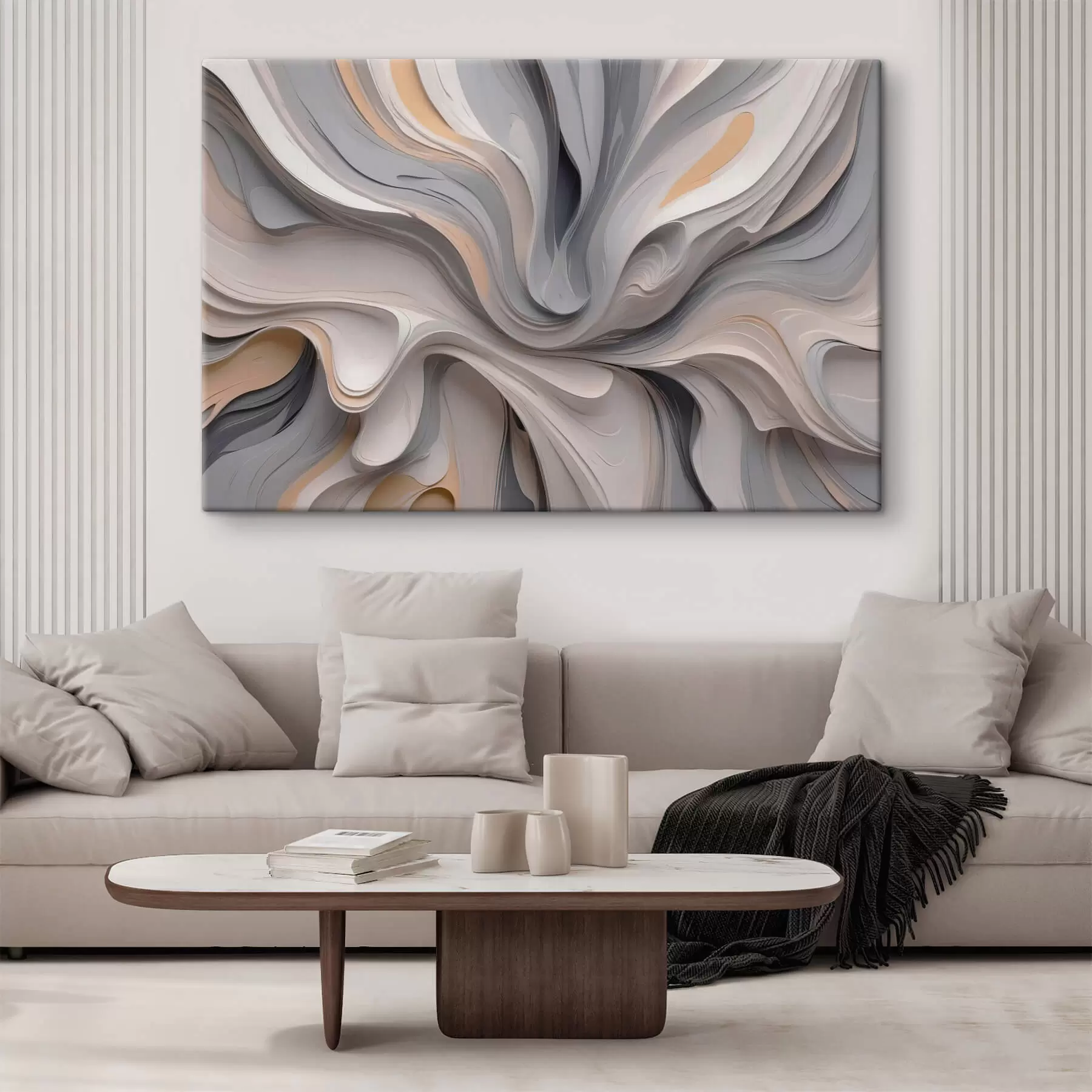  Peintures Vagues abstraites s42246