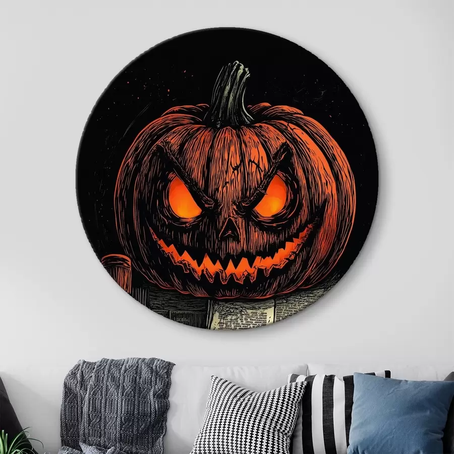  Schilderijen Pompoen nv halloween r41132