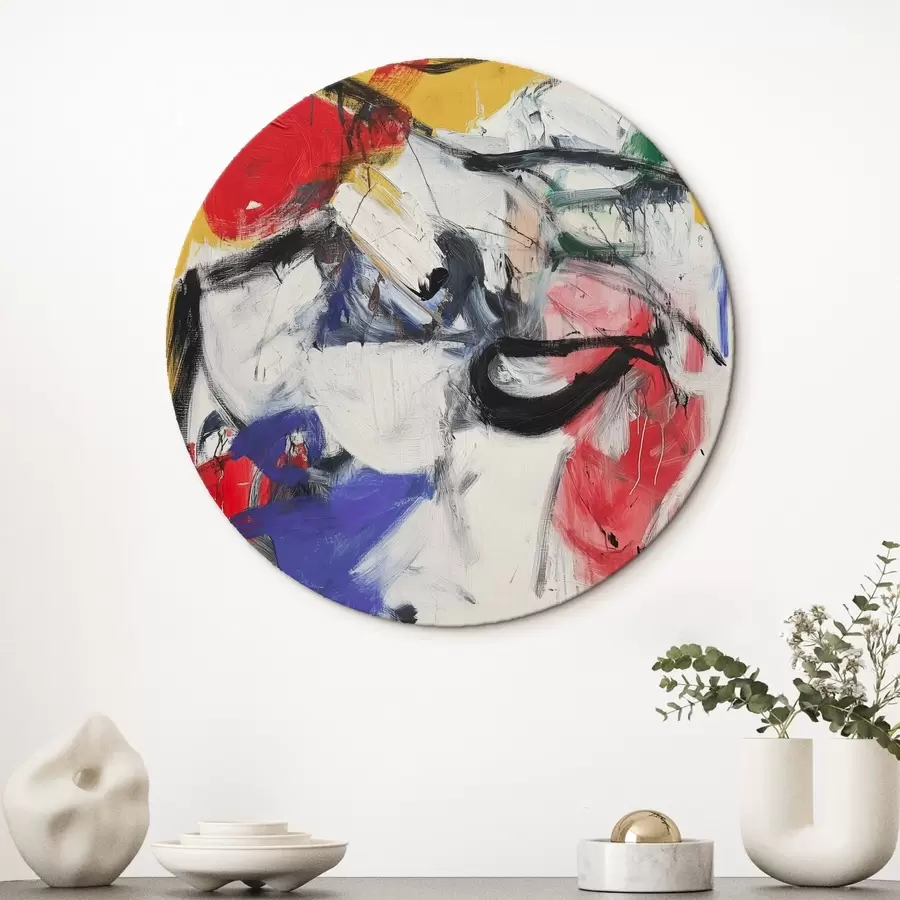  Schilderijen Abstracte verfstreken r41152