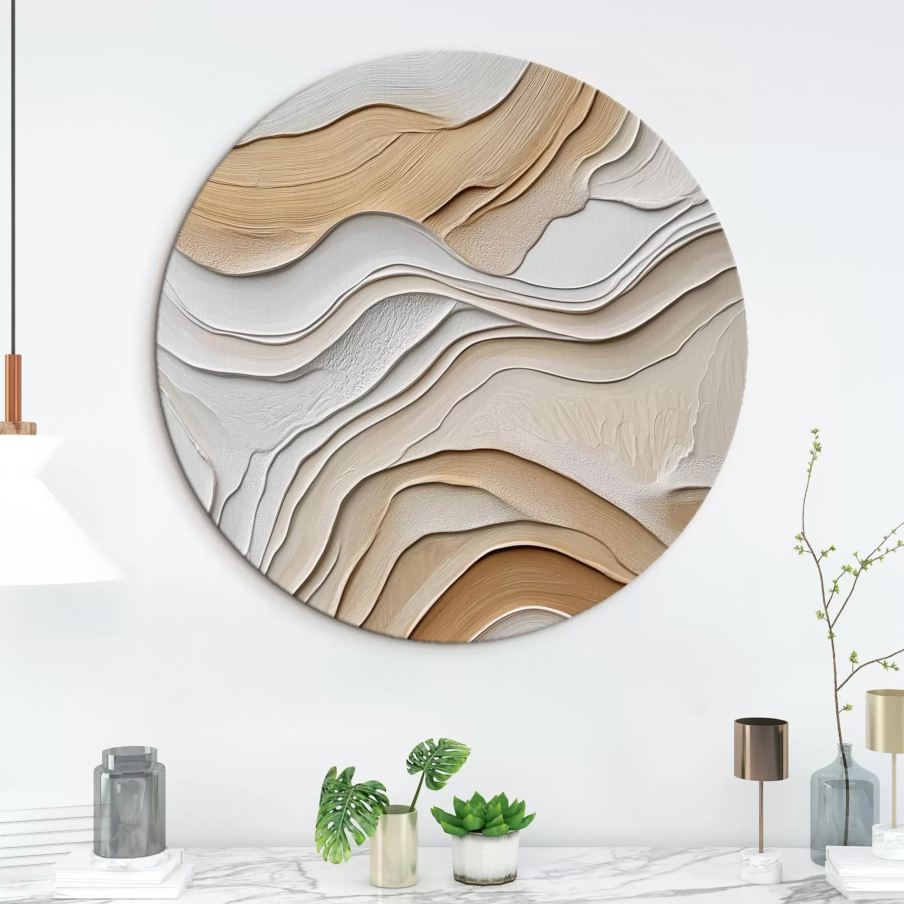  Peintures Abstraction avec imitation de texture r41350