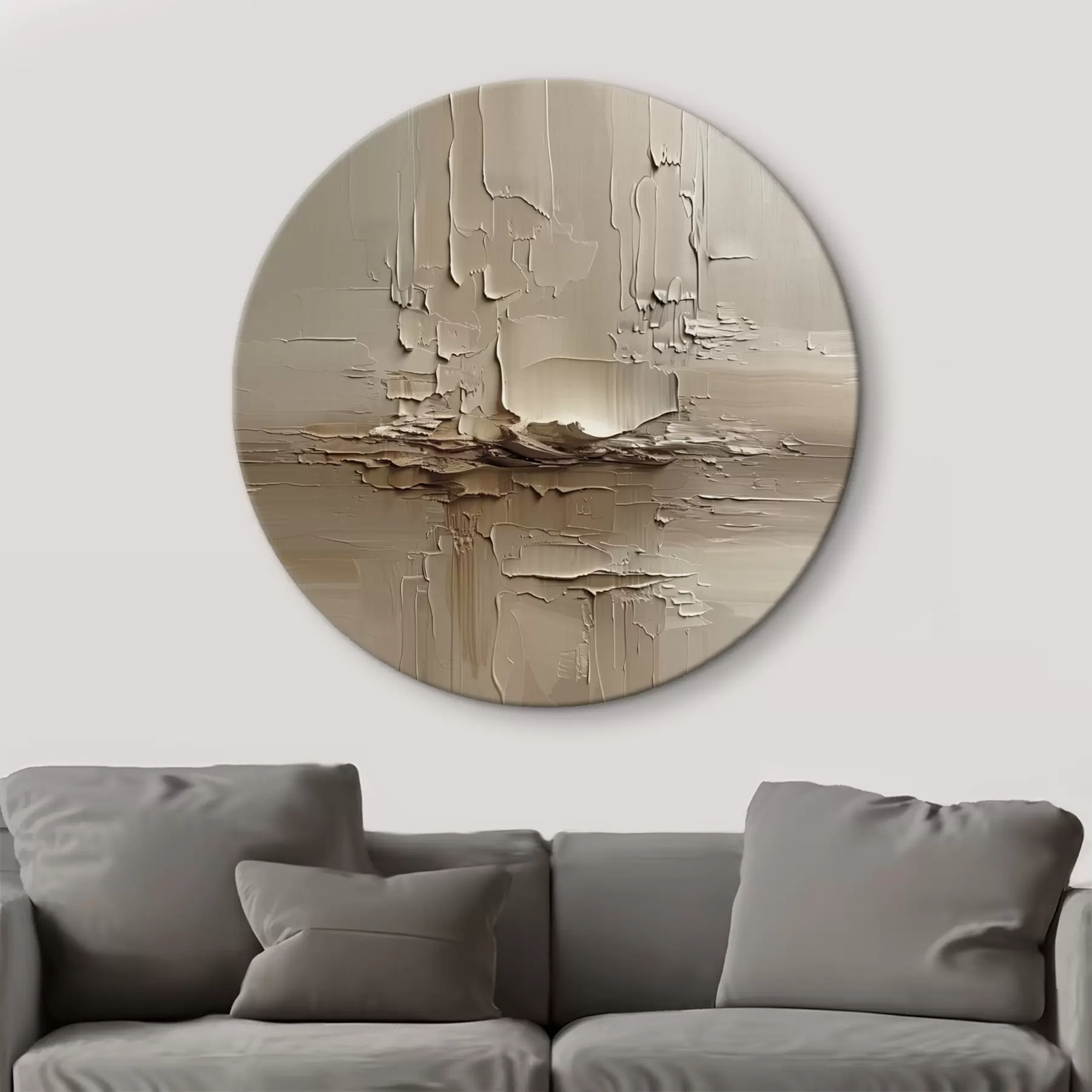  Schilderijen Abstractie met imitatie van grote penseelstreken r41356