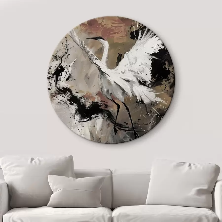  Schilderijen Japanse kraanvogel r41397