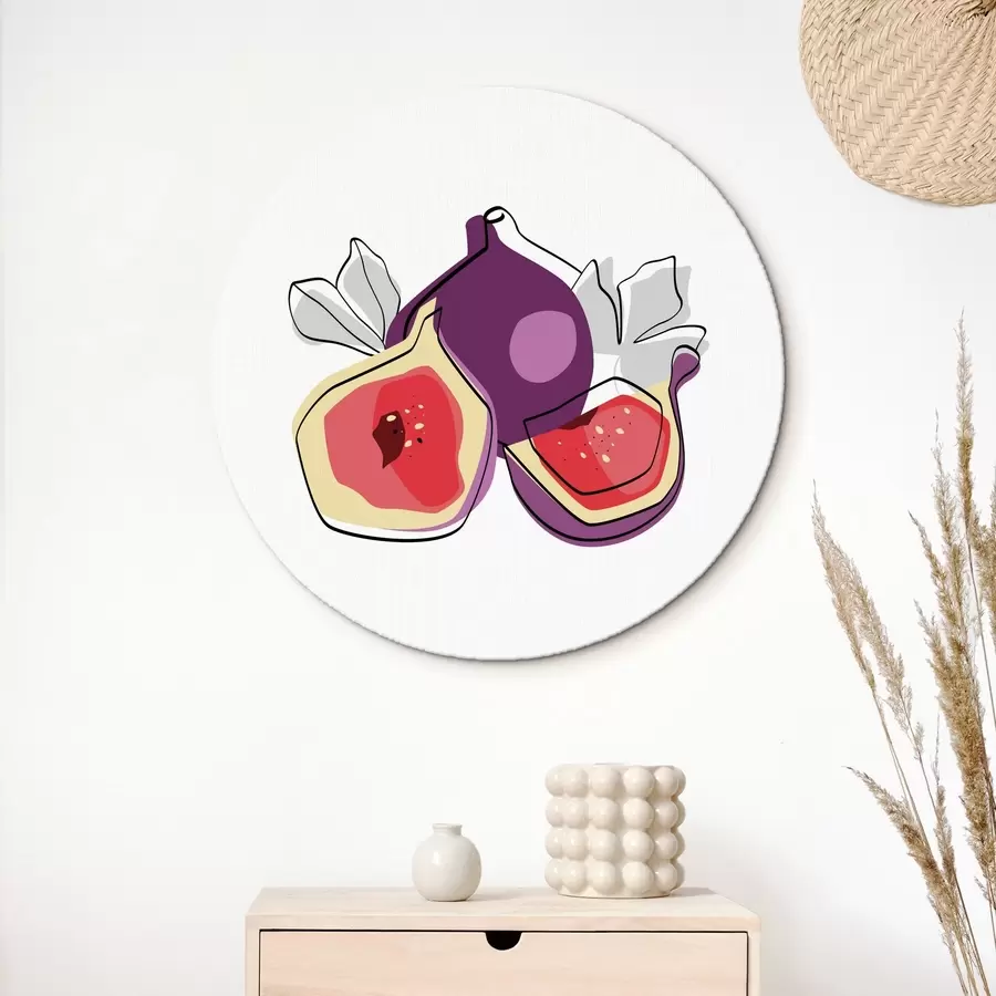  Schilderijen Lineaire, abstracte tekening r41467