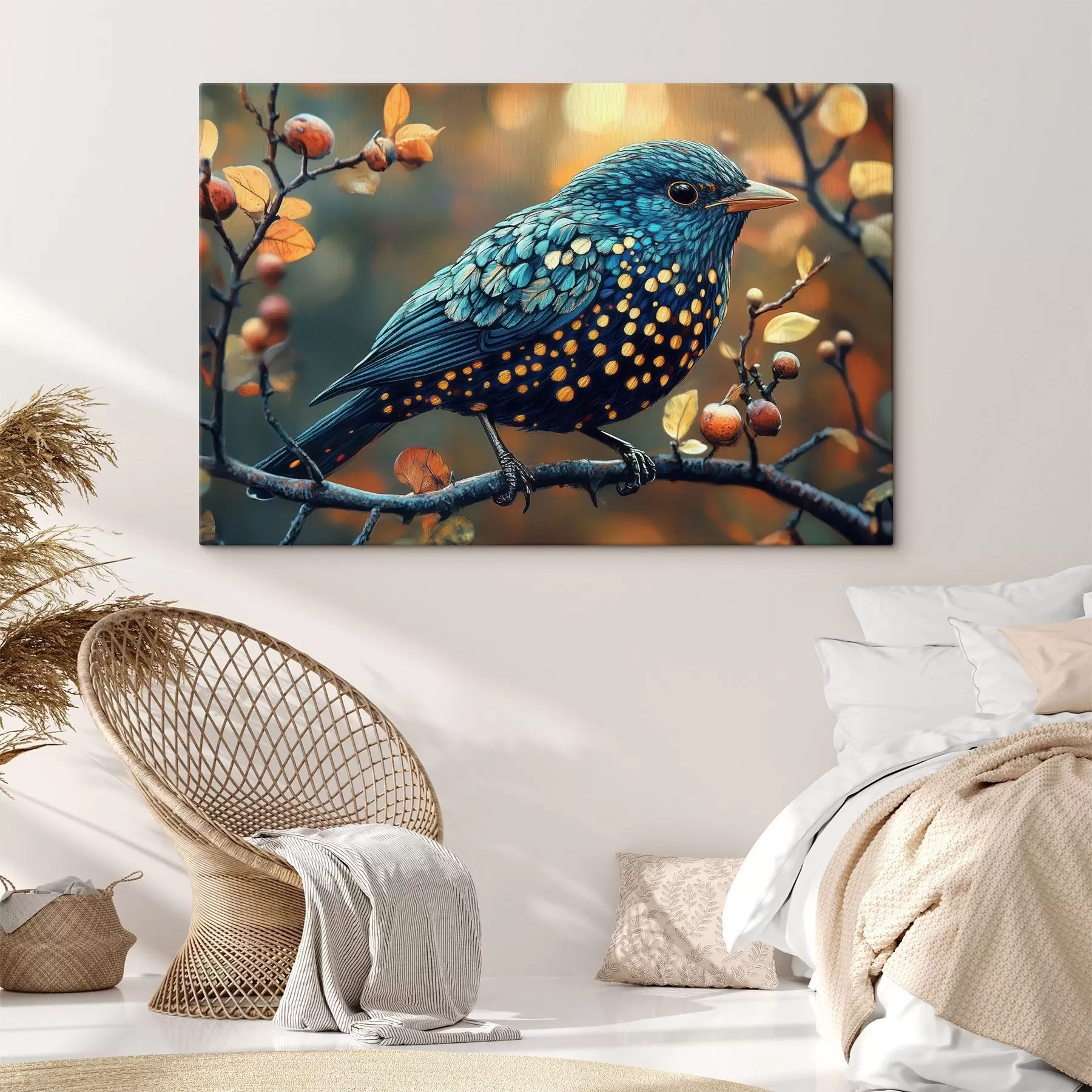 Fotobehang Grote heldere vogel s42329