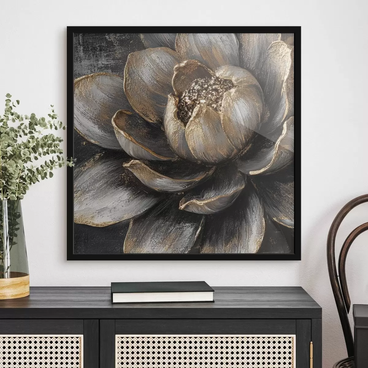 Poster Grote prachtige bloem f42182