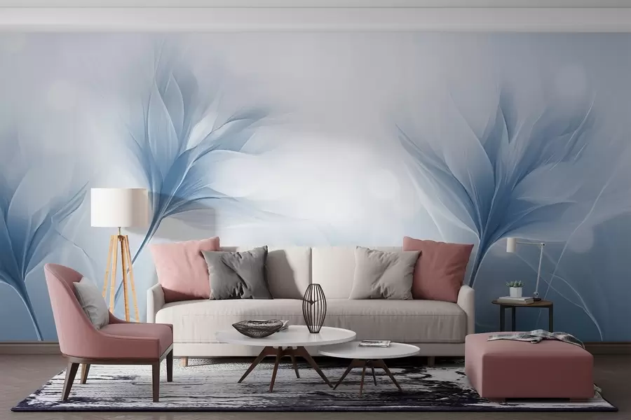 Fotobehang Zachte transparante bloemblaadjes w02697v2