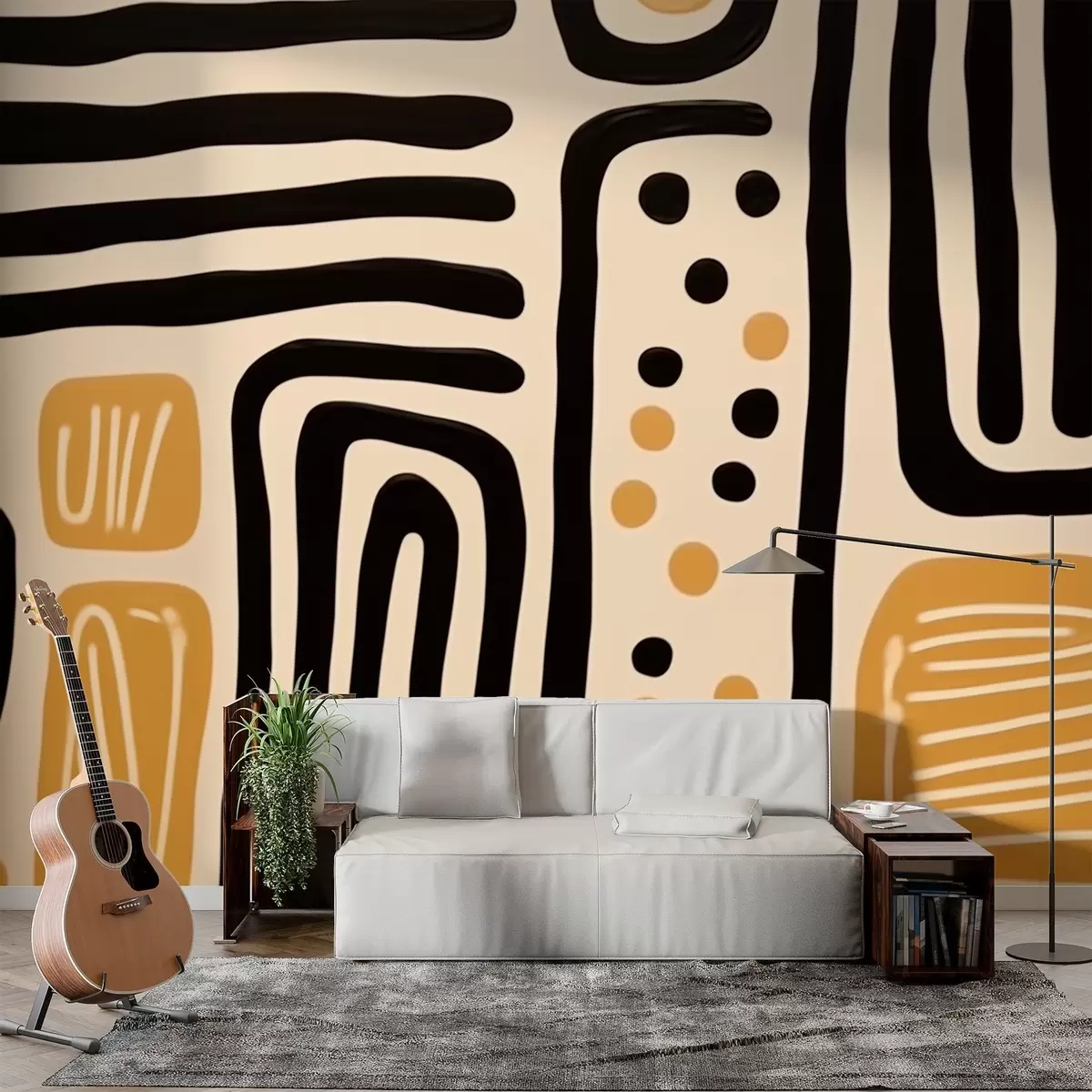 Fotobehang Geometrisch minimalisme w02700