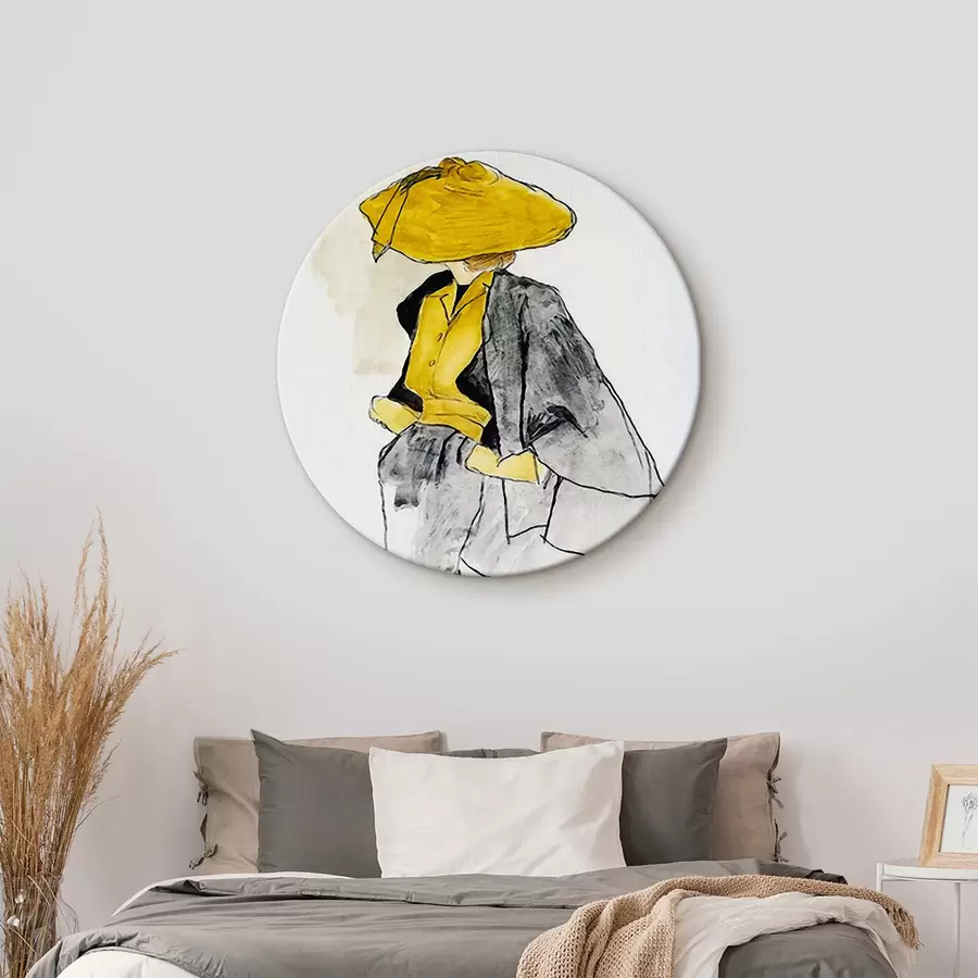  Schilderijen Mouw, gebaar e hoed r00194